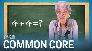 100YearOld Math Teacher Slams The Common Core Method [upl. by Suirtemid]