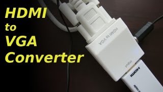 HDMI to VGA Converter [upl. by Dlanigger]