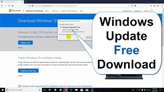 How to download Windows 10 update 2019 amp How to installupgrade Windows 10  Free amp Easy [upl. by Kahlil]