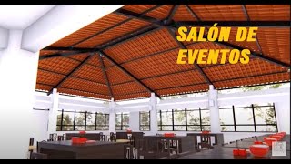 PLANOS y Diseño SALON PARA FIESTAS [upl. by Colleen593]