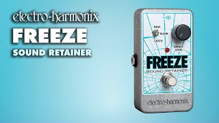 ElectroHarmonix Freeze Sound Retainer EHX Pedal Demo [upl. by Natalie]