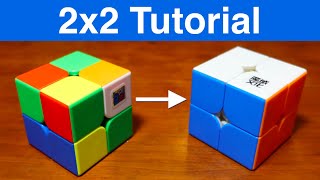 2x2 Rubiks Cube Tutorial  Beginners Method Layer By Layer [upl. by Coulson]