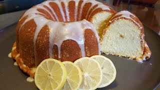 How to make a Lemon Pound Cake from scratch [upl. by Shari]