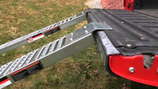 Harbor Freight loading ramps part 2 [upl. by Marion]