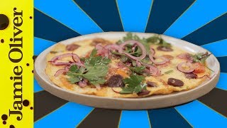 How to Make an Open Spanish Omelette  Jamie Oliver [upl. by Coucher]