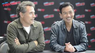 MAN IN THE HIGH CASTLE Rufus Sewell amp Joel de La Fuente on Season 3s Shockers  New York Comic Con [upl. by Inor]