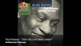 Paul Robeson  quotDidnt My Lord Deliver Danielquot Official Audio [upl. by Marcellus]