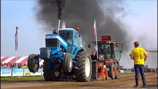 Agrisport klasse  Trekkertrek Dirksland 2019  Tractorpulling [upl. by Yrrad]