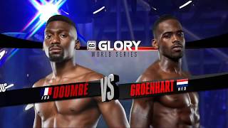 FULL MATCH  Cedric Doumbé vs Murthel Groenhart  Welterweight Title Fight GLORY 44 Chicago [upl. by Anavlis]