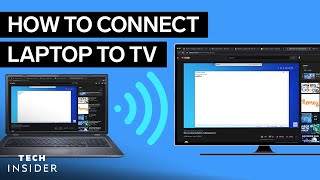 How To Connect Laptop To TV [upl. by Enilauqcaj99]