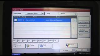 How To Kyocera Scan and Send File [upl. by May]