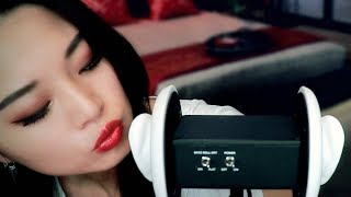 ASMR Applying Lip Gloss and Kisses No Talking [upl. by Nigen]