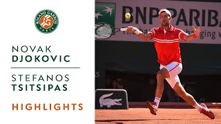 Novak Djokovic vs Stefanos Tsitsipas  Final Highlights I RolandGarros 2021 [upl. by Lleroj441]