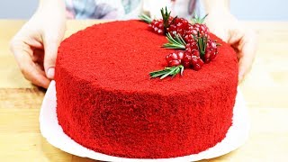 Торт quotКРАСНЫЙ БАРХАТquot мой любимый рецепт Red velvet cake [upl. by Valiant]