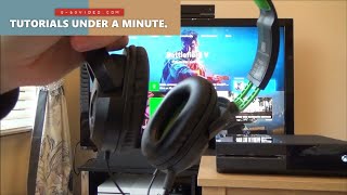 How to Connect a HEADSET to your Xbox One [upl. by Ecnerrot]