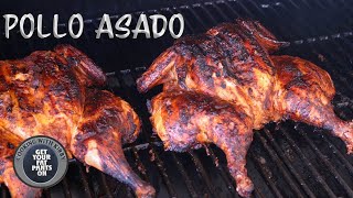 Pollo Asado Mariposa  Spatchcock Chicken  Pit boss Austin XL [upl. by Nagyam]