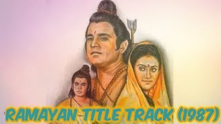 Ramayana Title Track 1987  Mangala Bhavana  Sujita Priyadarshini  Cover Song  Ram Bhajan [upl. by Ilenna]