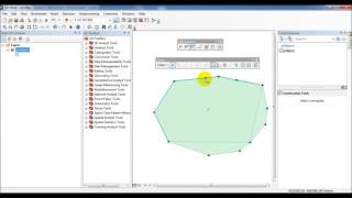 Arcgis 102 Crear un polígono [upl. by Ijar]