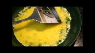 Simple 3 Egg Omelet Recipe  How to make an Omelette [upl. by Cad63]