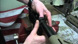 AR15 How to install single point sling adapter [upl. by Neit]