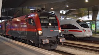 Züge Wien Hbf ● SOMMER 2018 [upl. by Koffman]