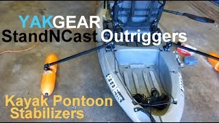 Kayak Outrigger Stabilizers [upl. by Soma251]