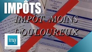 1990  Comment la retenue à la source va changer les impôts   Archive INA [upl. by Nylavad]