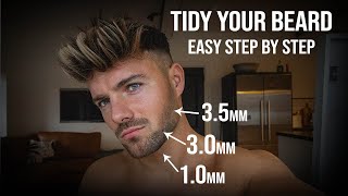 Easy amp Effective Beard Tidying Tutorial [upl. by Anned]