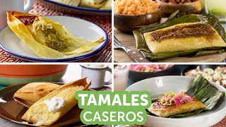 4 tamales caseros  Kiwilimón [upl. by Aynatahs]