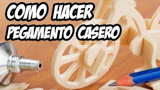 Como hacer pegamento casero  Engrudo [upl. by Anotal]