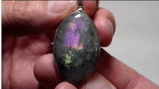 The Nebula Stone  Making Labradorite Jewellery [upl. by Philbrook]