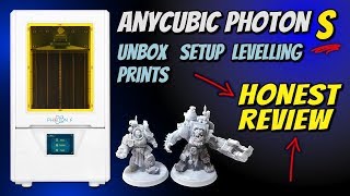 Anycubic Photon S unbox setup levelling print amp HONEST review by VOGMAN [upl. by Shuping]