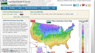 How to find your growing zone for beginners  How to find plant hardiness zone 2019 [upl. by Esilahc]