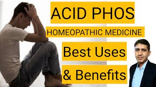 Acidum Phosphoricum Q 30 200 Homeopathic Medicine Uses and Benefits  ED  in Hindi [upl. by Averi]