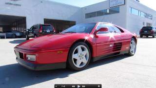 1990 Ferrari 348TS Start Up Exhaust and In Depth Tour [upl. by Berna]