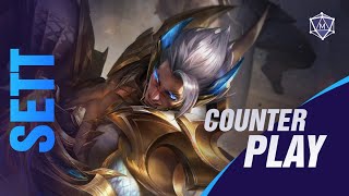 How to Counter Sett  Mobalytics Counterplay [upl. by Acinoda635]