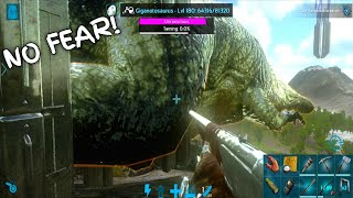 Ark Mobile Easy Giganotosaurus Trapping amp Taming NO FEAR  Giganotosaurus Giga Taming Ark Mobile [upl. by Ettedranreb806]