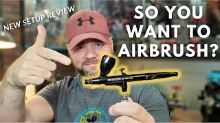 So you wanna AIRBRUSH 3D printed models huh Review Tips [upl. by Nairret514]