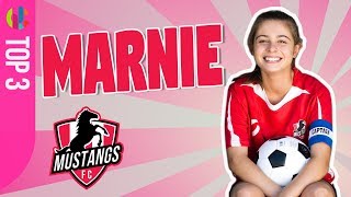 Mustangs FCs Marnie  Emanuelle Mattana Top 3 [upl. by Faux]