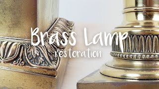 Brass Lamp Restoration Project [upl. by Kramer]