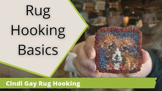 Beginner Rug Hooking Basics Part 1 What you need [upl. by Sylram394]