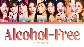 TWICE  AlcoholFree 1 Hour With Lyrics [upl. by Idnym]