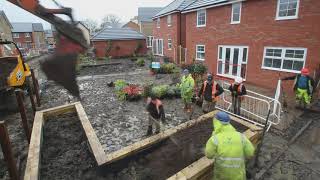 Barratt Homes TimeLapse  Clitheroe [upl. by Debo113]