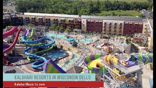 SEE Chicago Kalahari Resorts Water Park in Wisconsin Dells [upl. by Ssecnirp]