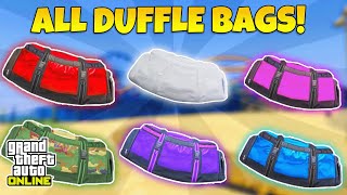 How To get ALL Duffel Bags In GTA 5 Online 2024 [upl. by Ute]