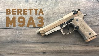 New Pistol Showcase Beretta M9A3 [upl. by Gerard985]