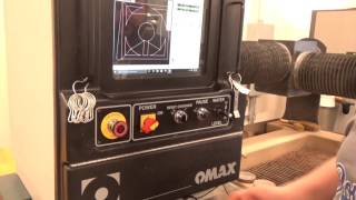 Omax WaterJet Start Up [upl. by Piks612]