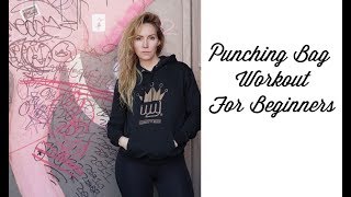 Punching Bag Workout For Beginners [upl. by Idorb]