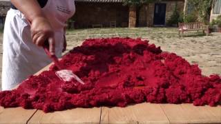 How to Make Tomato Paste in Sicily [upl. by Anelle]