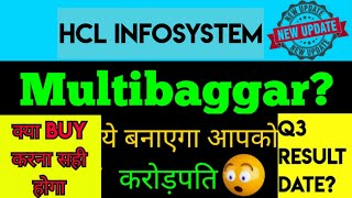 Hcl Infosystem Share Latest News  Hcl Infosystem Share  Hcl Infosystem Share Analysis [upl. by Zarihs951]